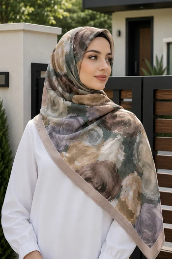 Vizon Pamuklu Soft Şal