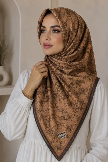 Camel Kehribar Eşarp