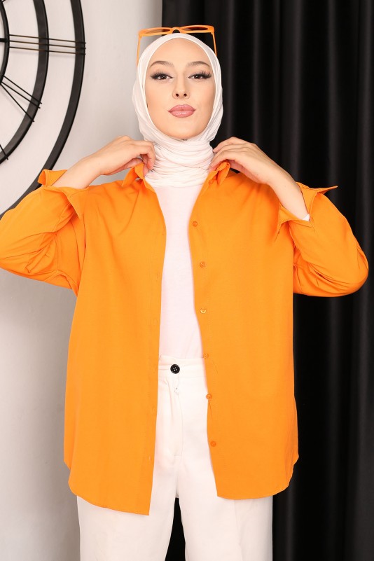 Orange Salaş Basic Gömlek