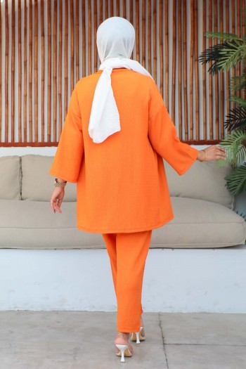 Orange Kimono Bürümcük Takım