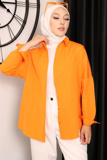 Orange Salaş Basic Gömlek